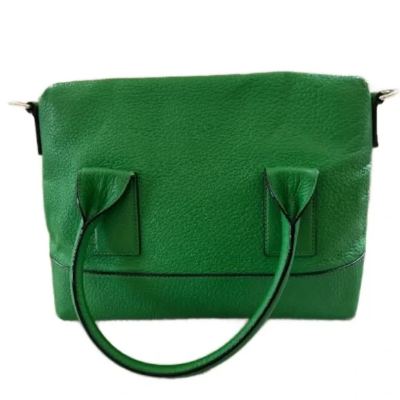 Kate Spade Green Top Fold Handbag - Picture 3 of 9